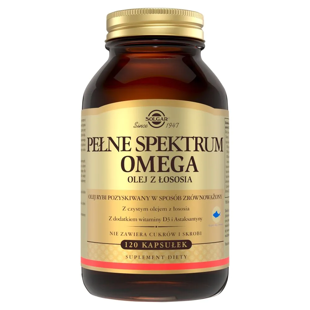 Solgar Full Spectrum Omega Pure Wild Salmon Oil Softgels