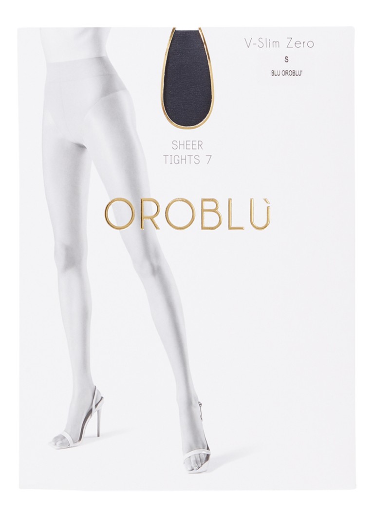Rajstopy modelujące bezszwowe Oroblu V-Slim Zero, 7 den