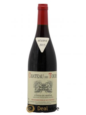 Côtes du Rhône Château des Tours Emmanuel Reynaud  2015 - Lot de 1 Bouteille