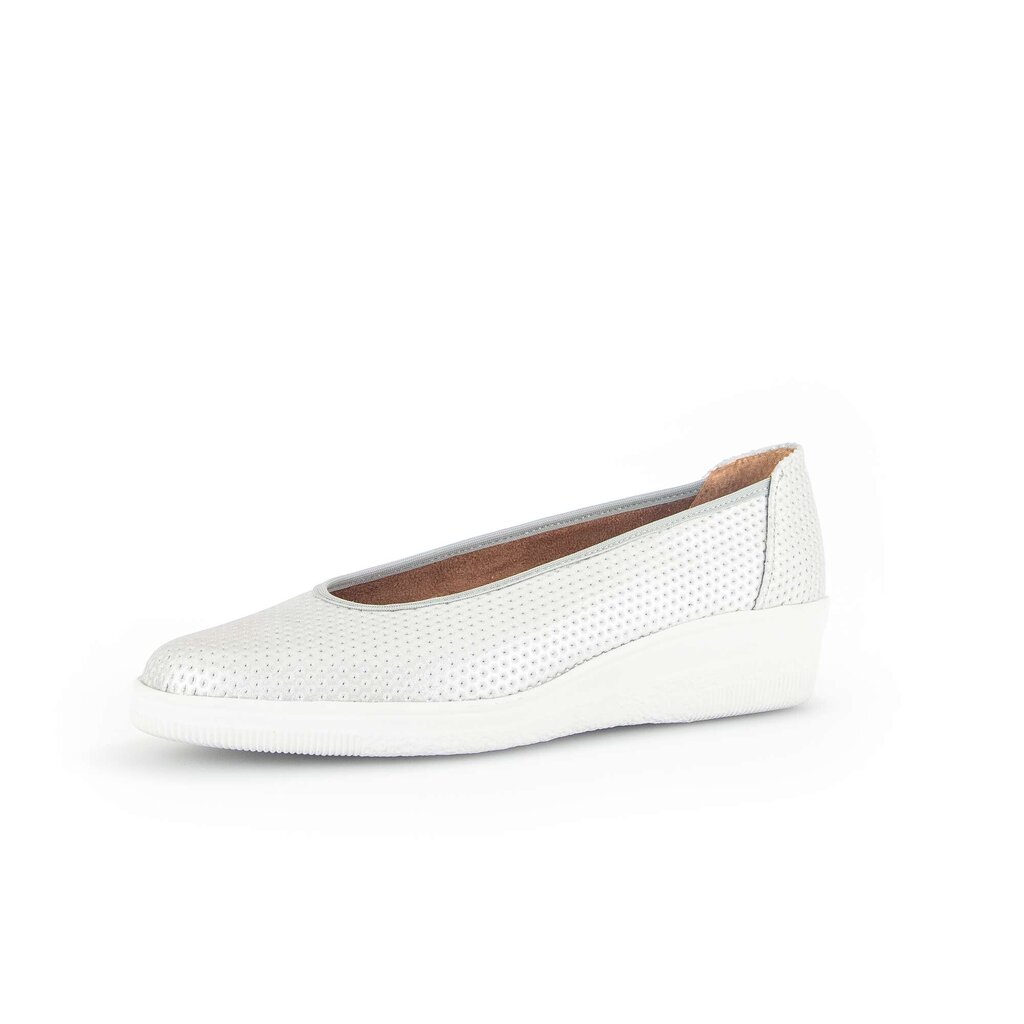Gabor comfort Sportliche Ballerina grau