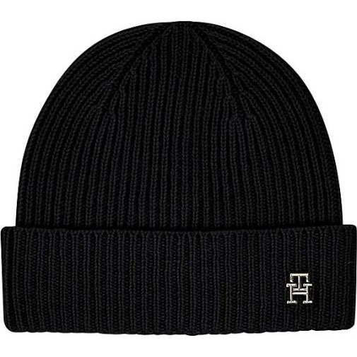 TOMMY HILFIGER Damen Kaschmirmütze CASHMERE CHIC BEANIE