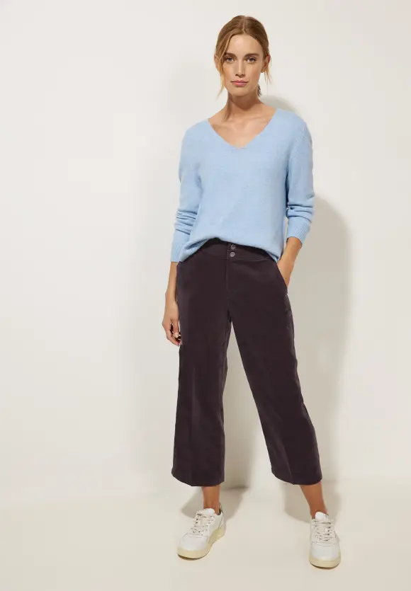 Street One Casual Fit Babycord Hose