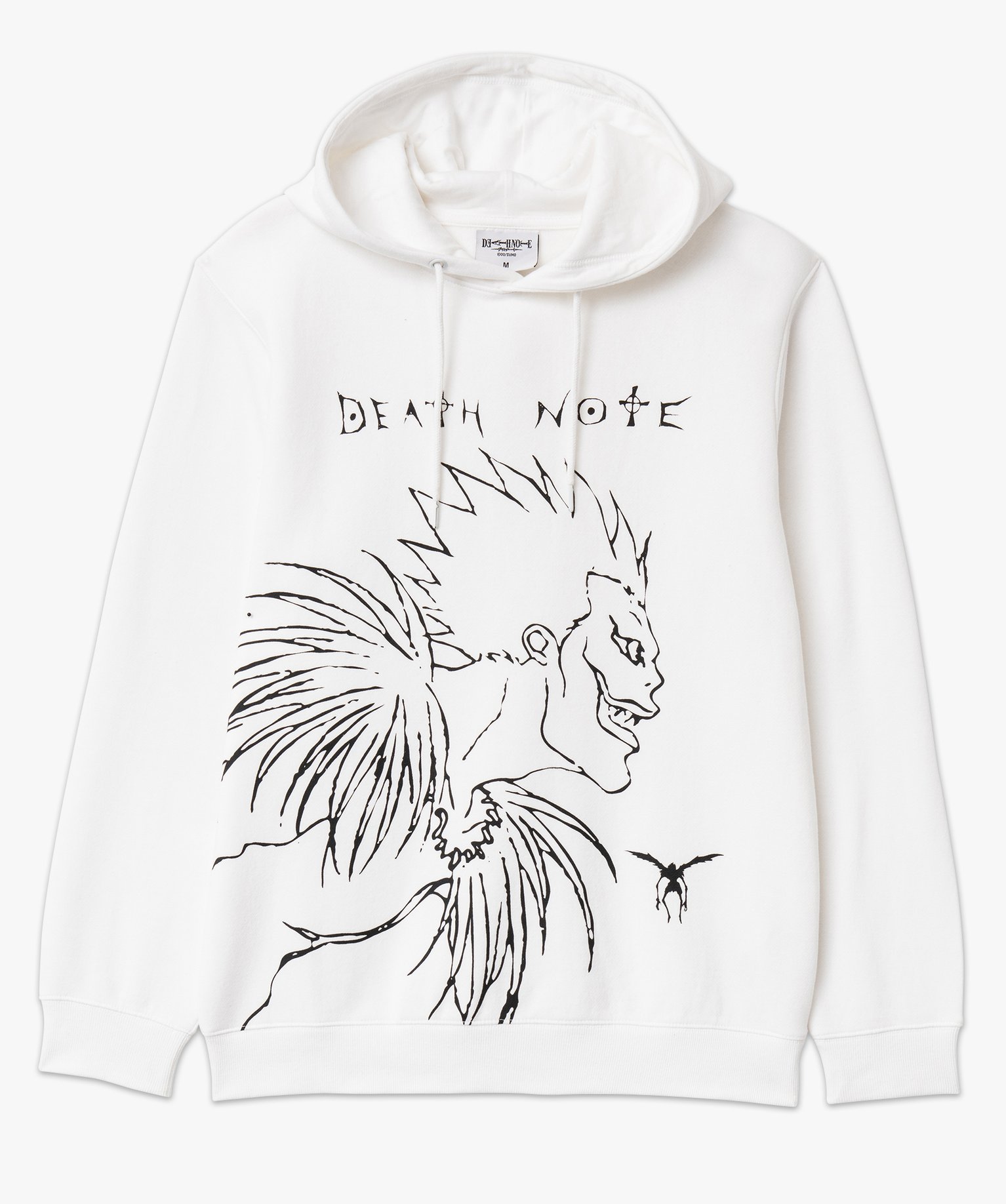 Sweat molletonné à capuche homme - Death Note blanc | GEMO