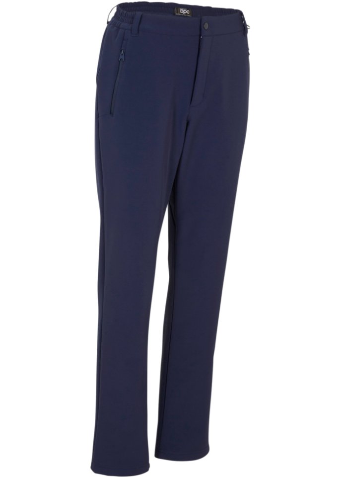 Stretch-Softshell Funktionshose mit Bequembund, wasserabweisend