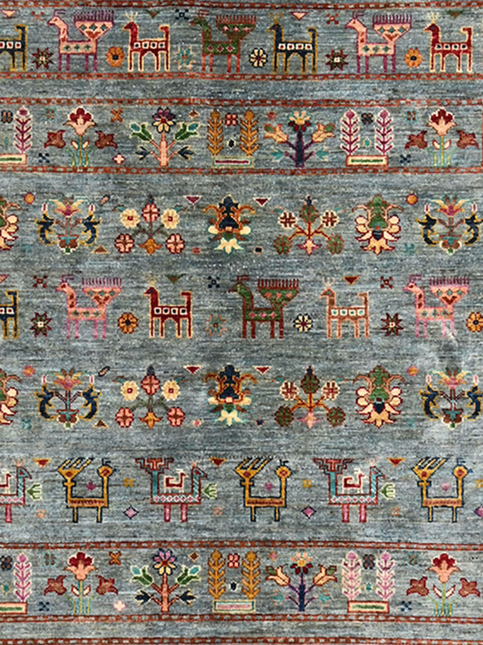 Chobi Schal ca. 151 x 204 cm, Unikat / Einzelstück