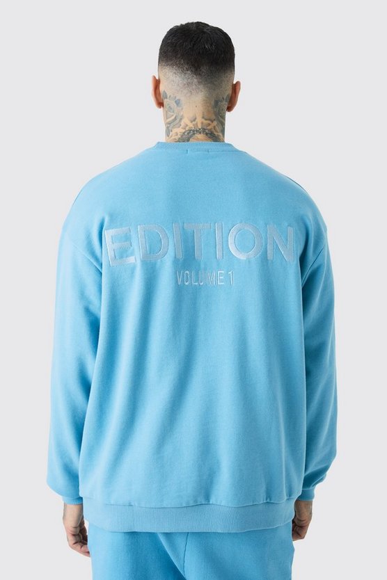 Tall Oversize Sweatshirt mit Edition-Print