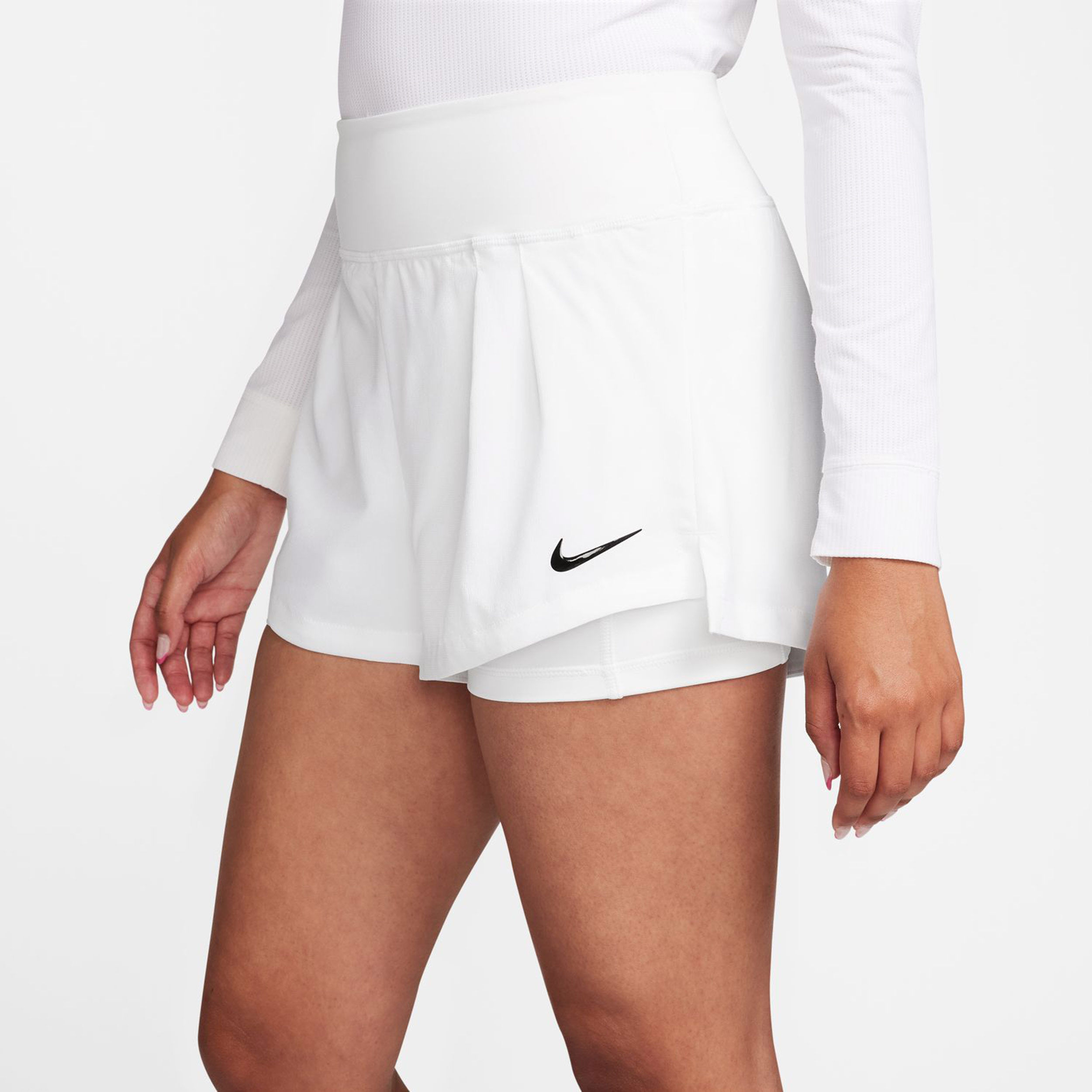 Court Dri-Fit Advantage Shorts Damen - Weiß