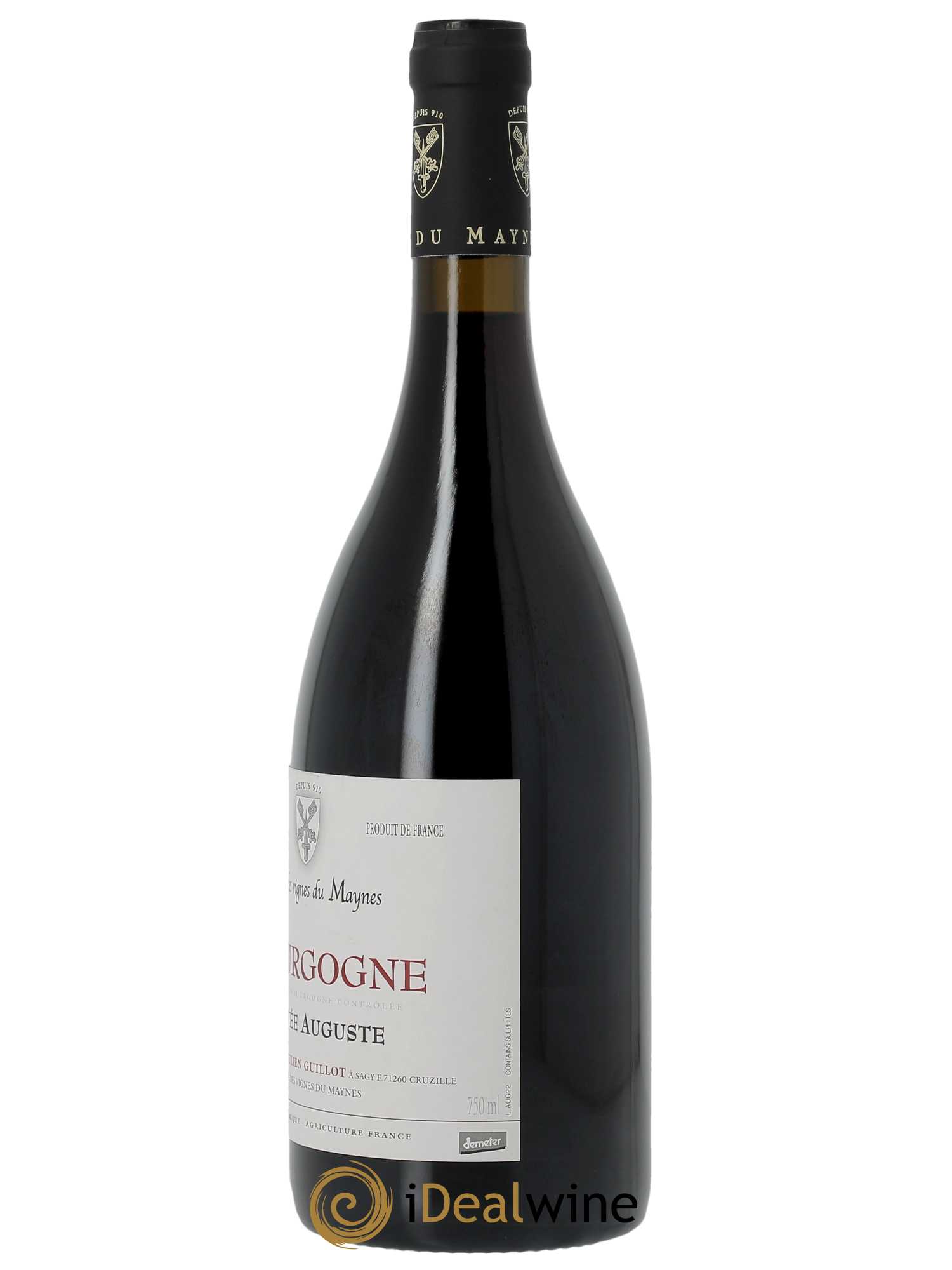 Bourgogne Cuvée Auguste Les Vignes du Maynes  2022 - Lot de 1 Bouteille