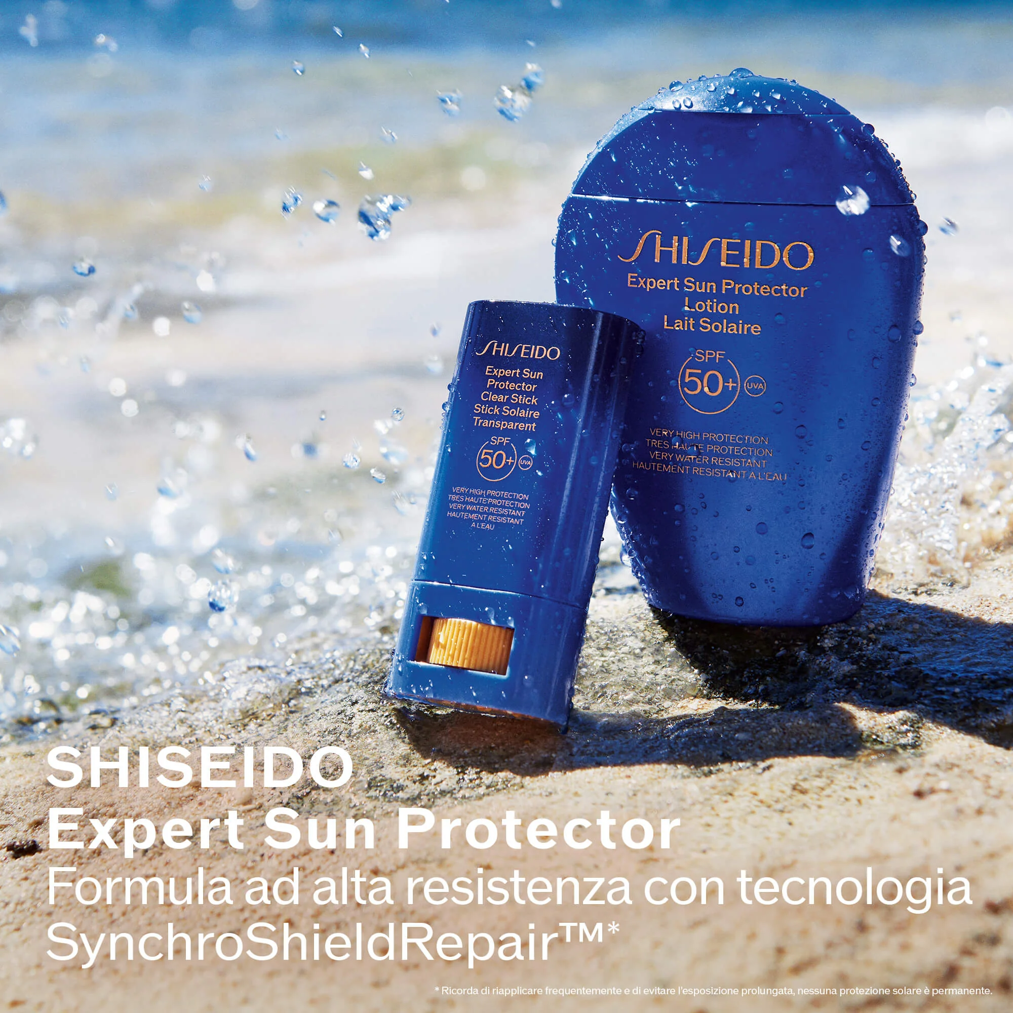 Loción protectora solar Solari Expert SPF30 - Leche corporal solar de alta protección.
