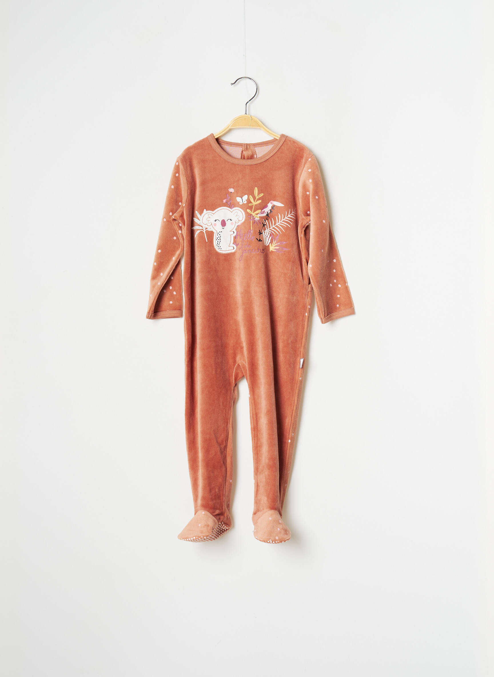 Petit Beguin Pyjamas 1 Fille couleur marron