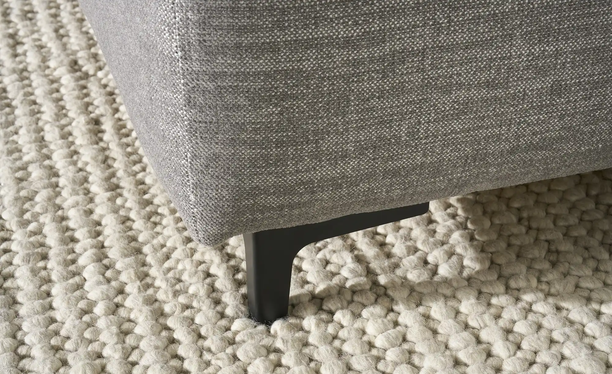 Twist Ecksofa aus Flachgewebe Denvo