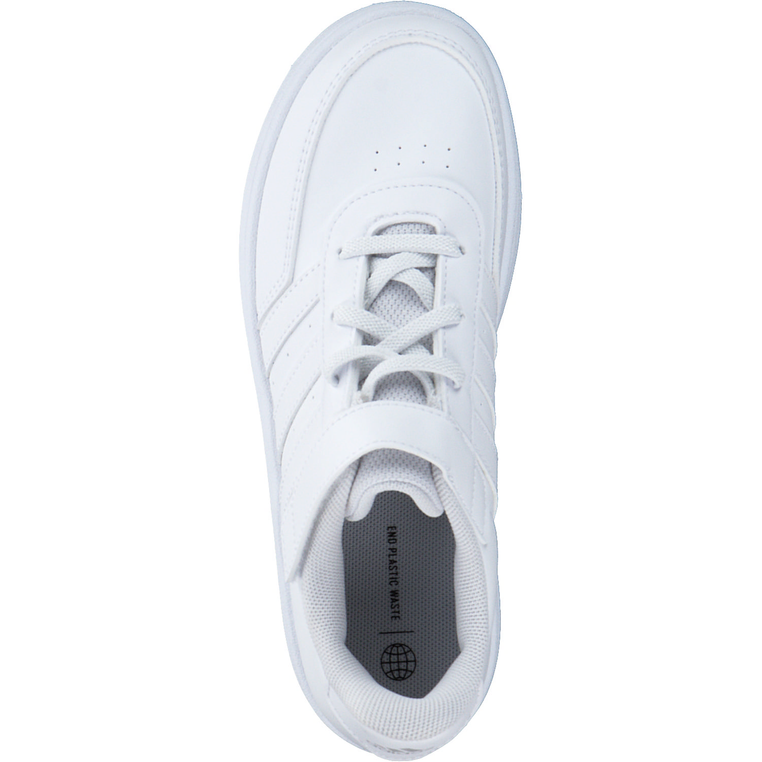 Adidas Breaknet 2.0 EL K, Sneakers Low, Kinder, ftwr white/ftwr white/grey one