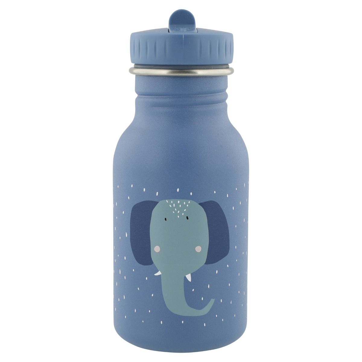 Trixie  Gourde 350ml - Mrs. Elephant - Bleu
