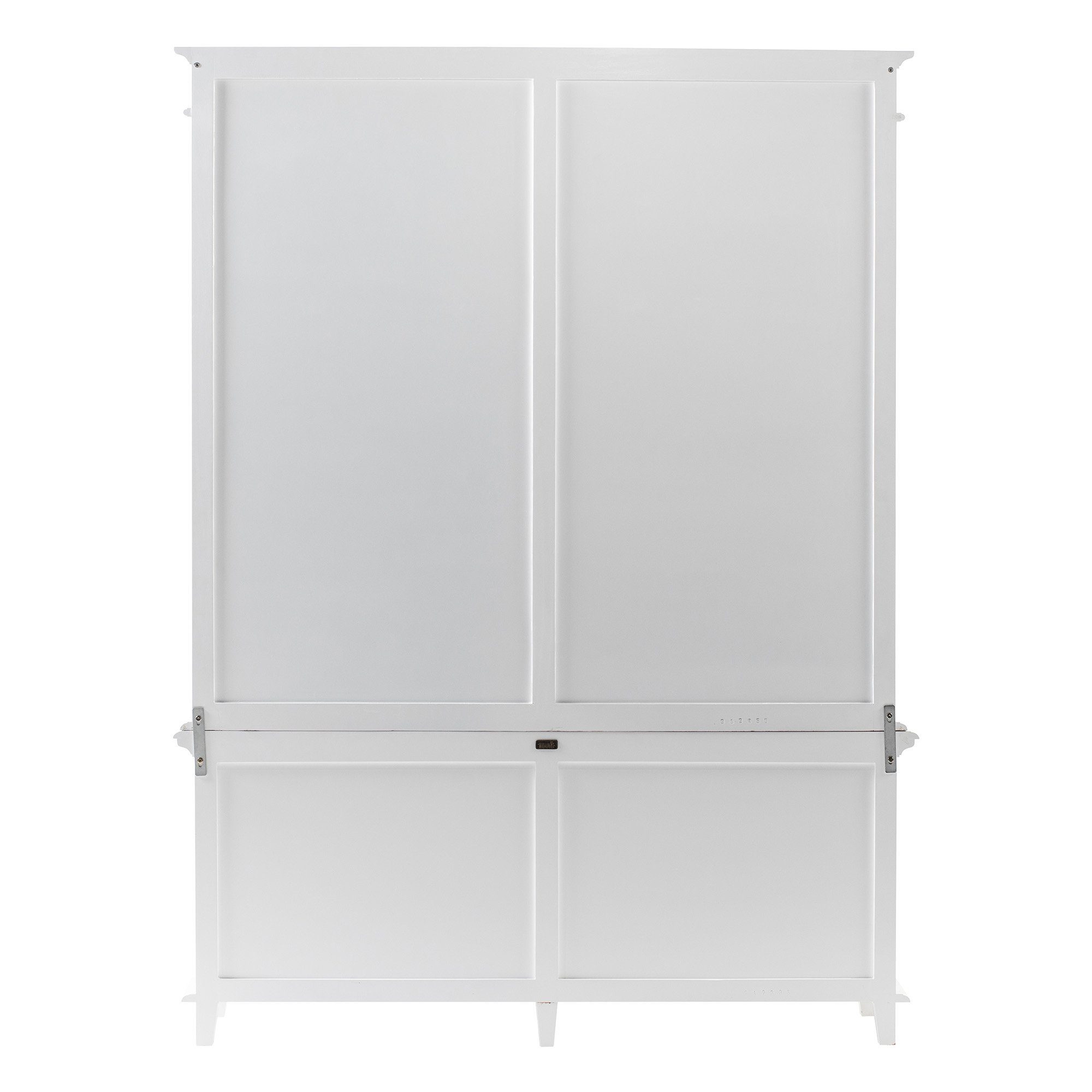 Novasolo Küchenbuffet Skansen Verstellbare Regale, Double-Bay Hutch Kabinett