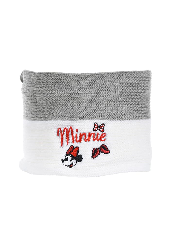 Disney Minnie Mouse Schal Strick Winter in Grau günstig kaufen onesize