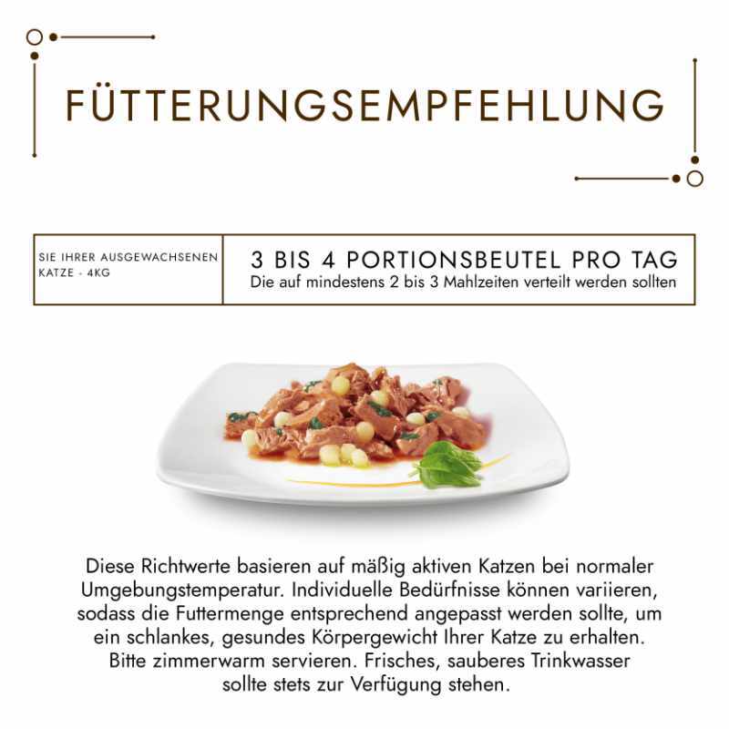 GOURMET Nassfutter GOURMET à la Carte 26x85g Huhn garniert mit Pasta-Perlen