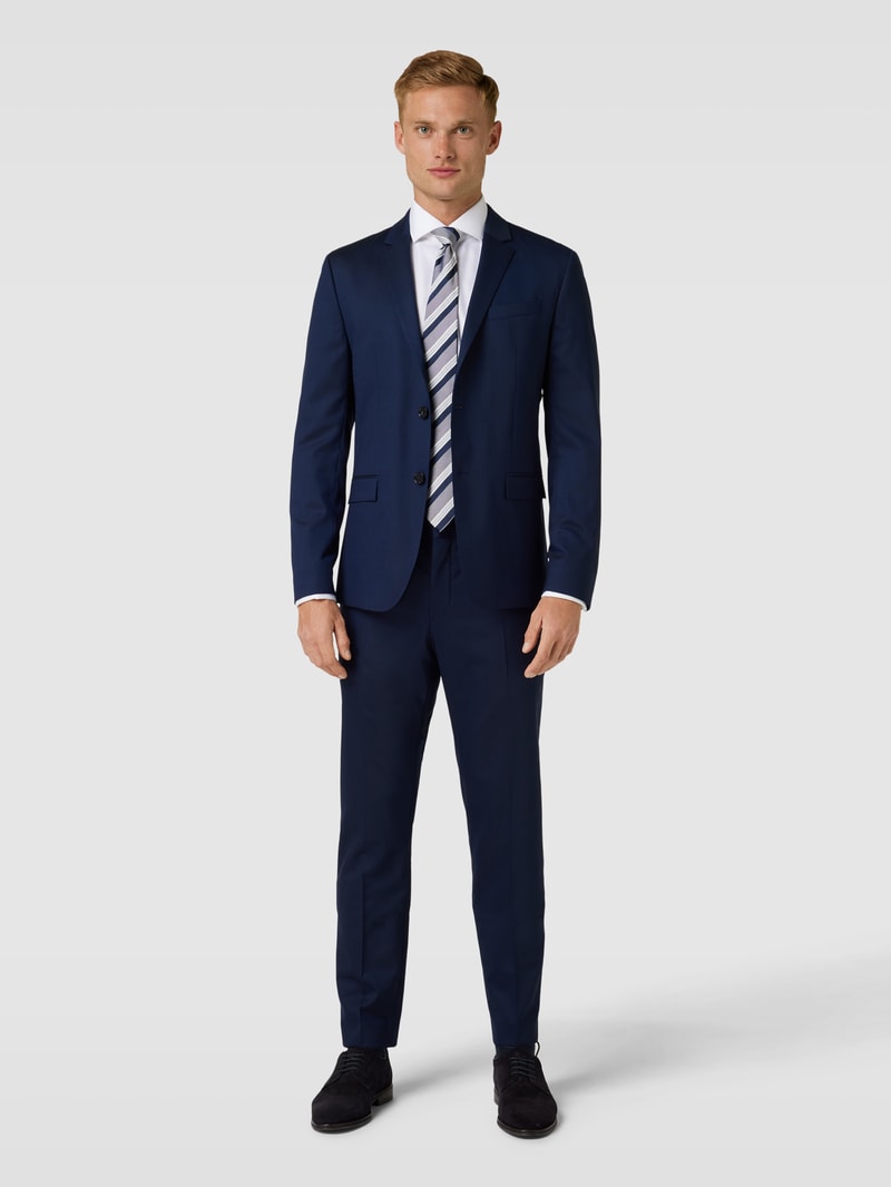 Slim Fit Chino mit französischen Eingrifftaschen in royalblau