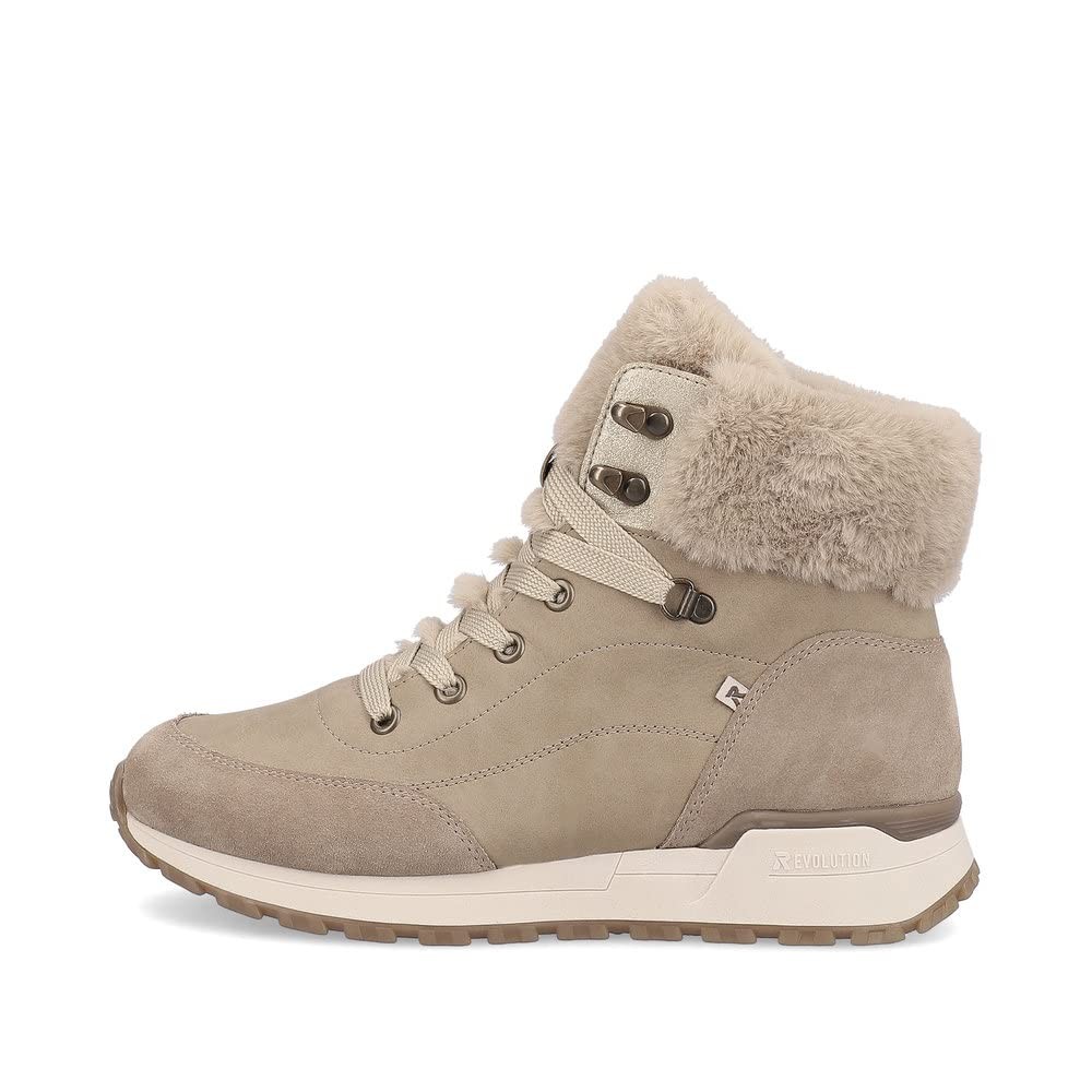 RIEKER Winterstiefel taupe