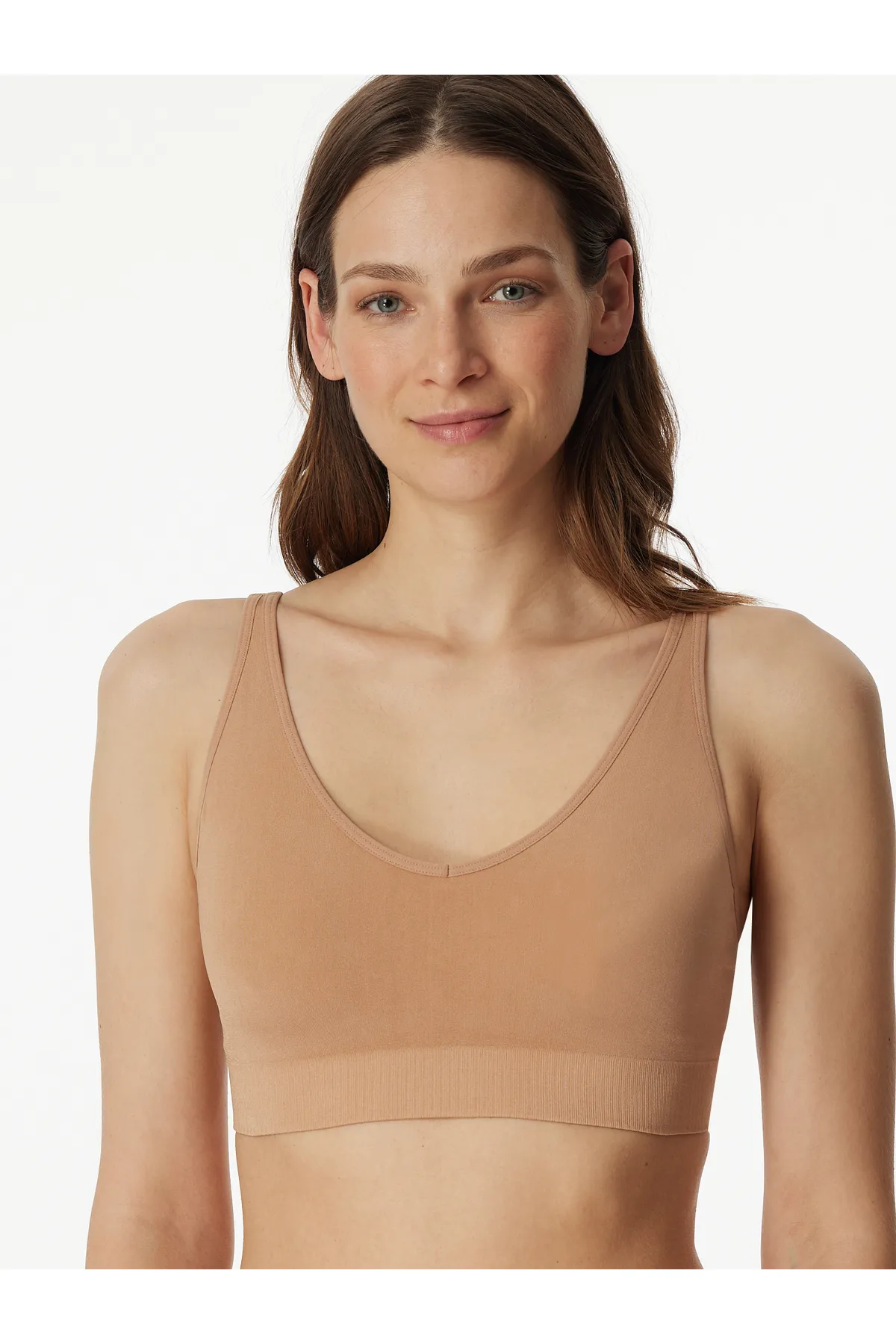Schiesser  Bügelloser BH mit herausnehmbaren Pads – Classic Seamless