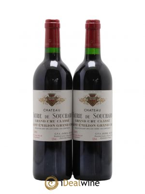 Château Faurie de Souchard Grand Cru Classé  1995 - Lot de 2 Bouteilles