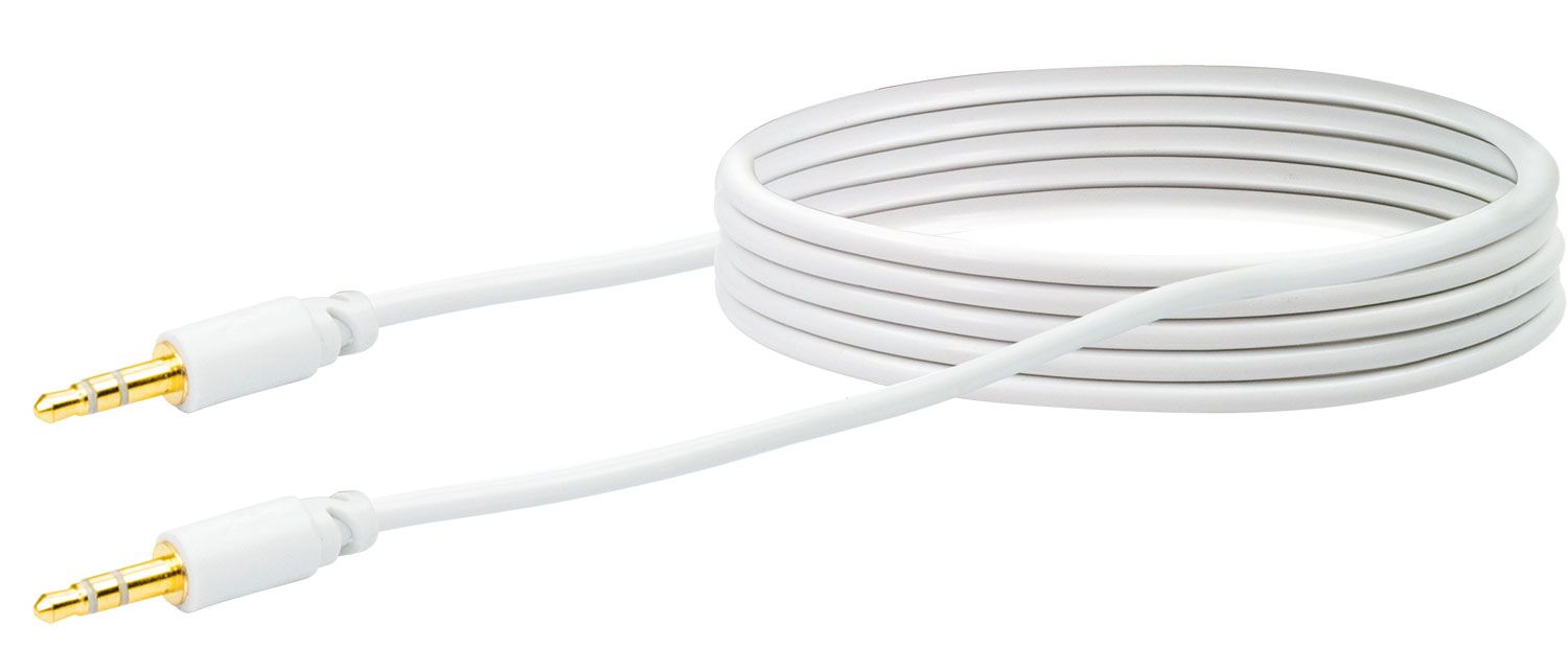 Schwaiger TFS4150 1,5 meter weißer Audio-Anschlusskabel