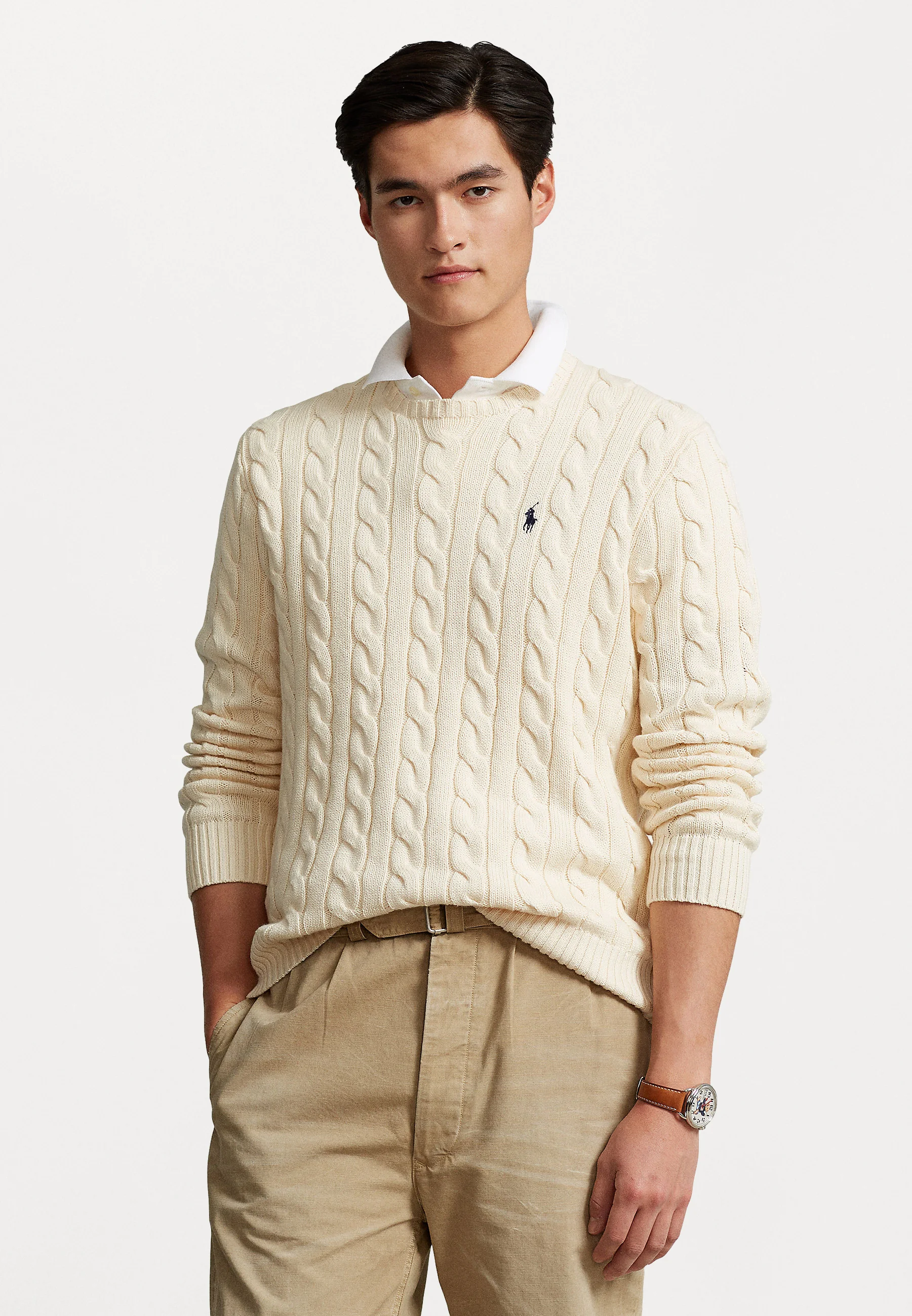 Polo Ralph Lauren DRIVER MANGA LARGA - Suéter