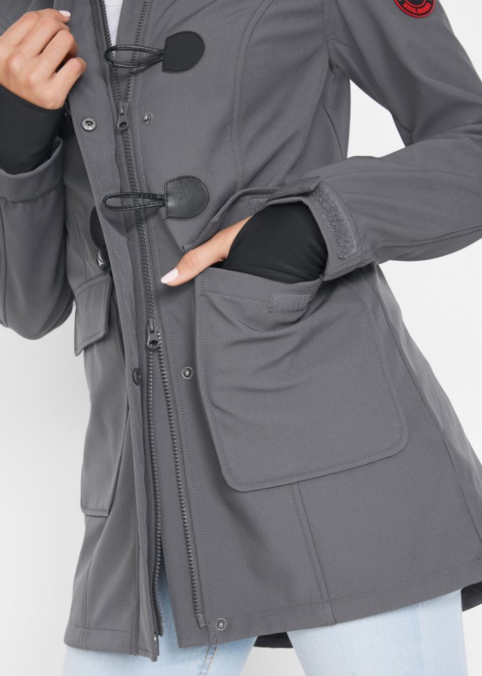 Duffle-Jacke aus Softshell