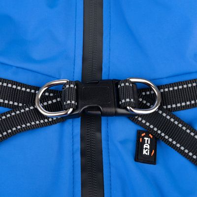 TIAKI Hundemantel mit Geschirr Arkon, blau
