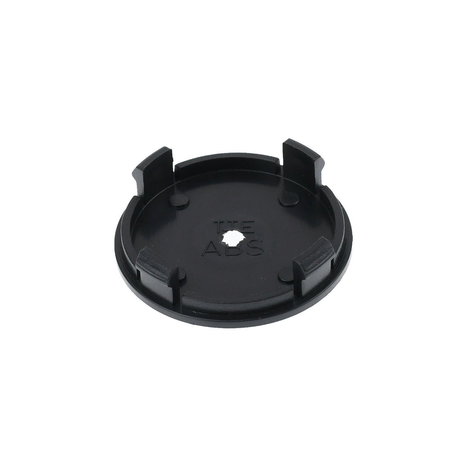 RKC Radkappe 4X 55,5mm Nabenkappen Radnaben Kappen Schwarz Flach für Borbet