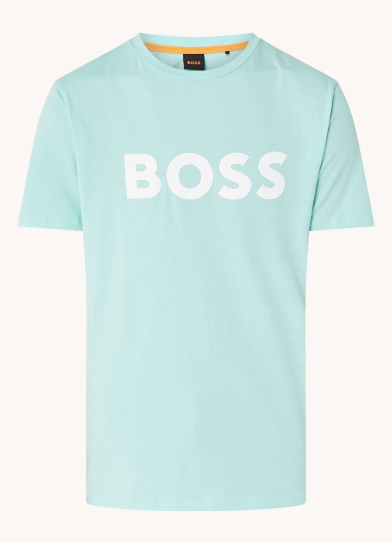 Koszulka HUGO BOSS Thinking z nadrukowanym logo