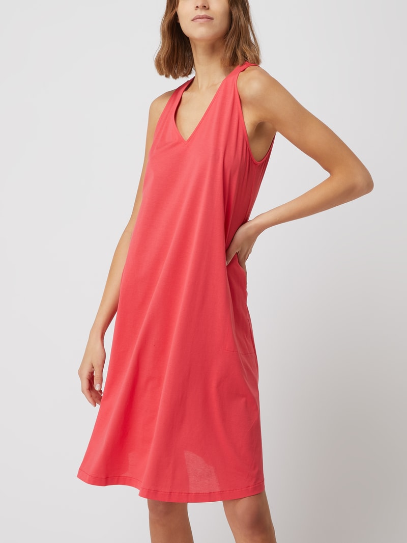 Kleid aus Baumwolle in pink