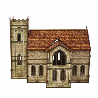 Terrain Systems: Constructions - Cathedral (Medieval Town)