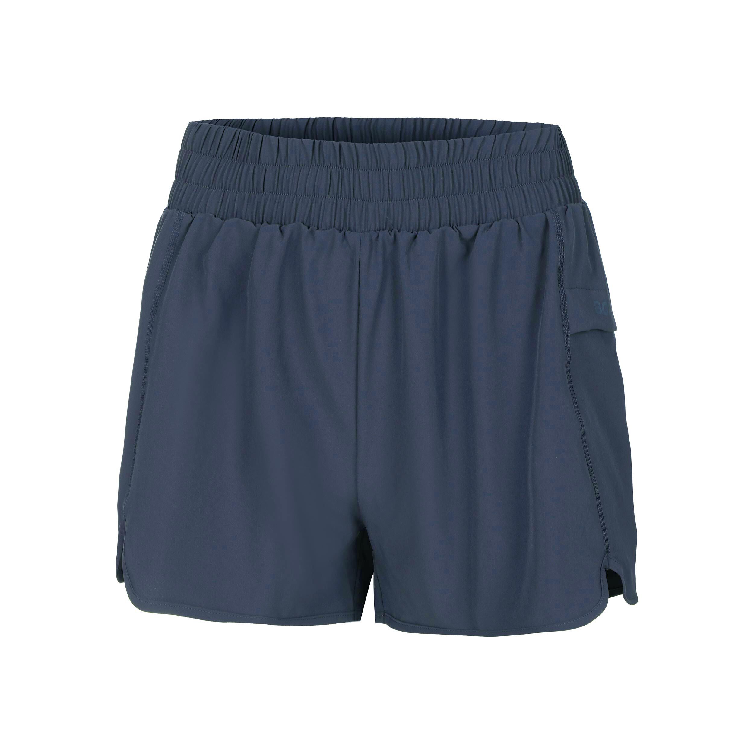Borg Loose Shorts Damen - Blau