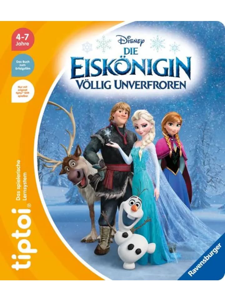 Ravensburger tiptoi® Die Eiskönigin - Völlig unverfroren günstig kaufen onesize
