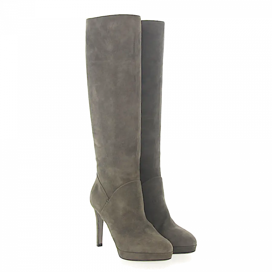 Sergio Rossi - Stiefel grau - grau