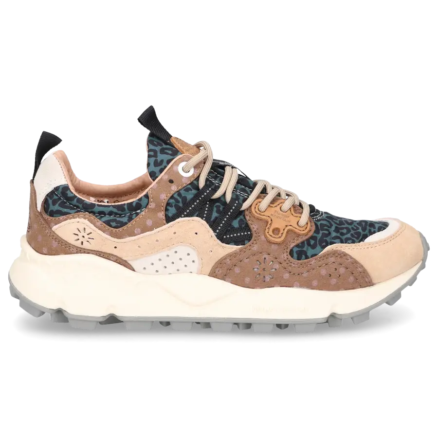 Flower Mountain - Sneaker low YAMANO-3 Veloursleder - beige