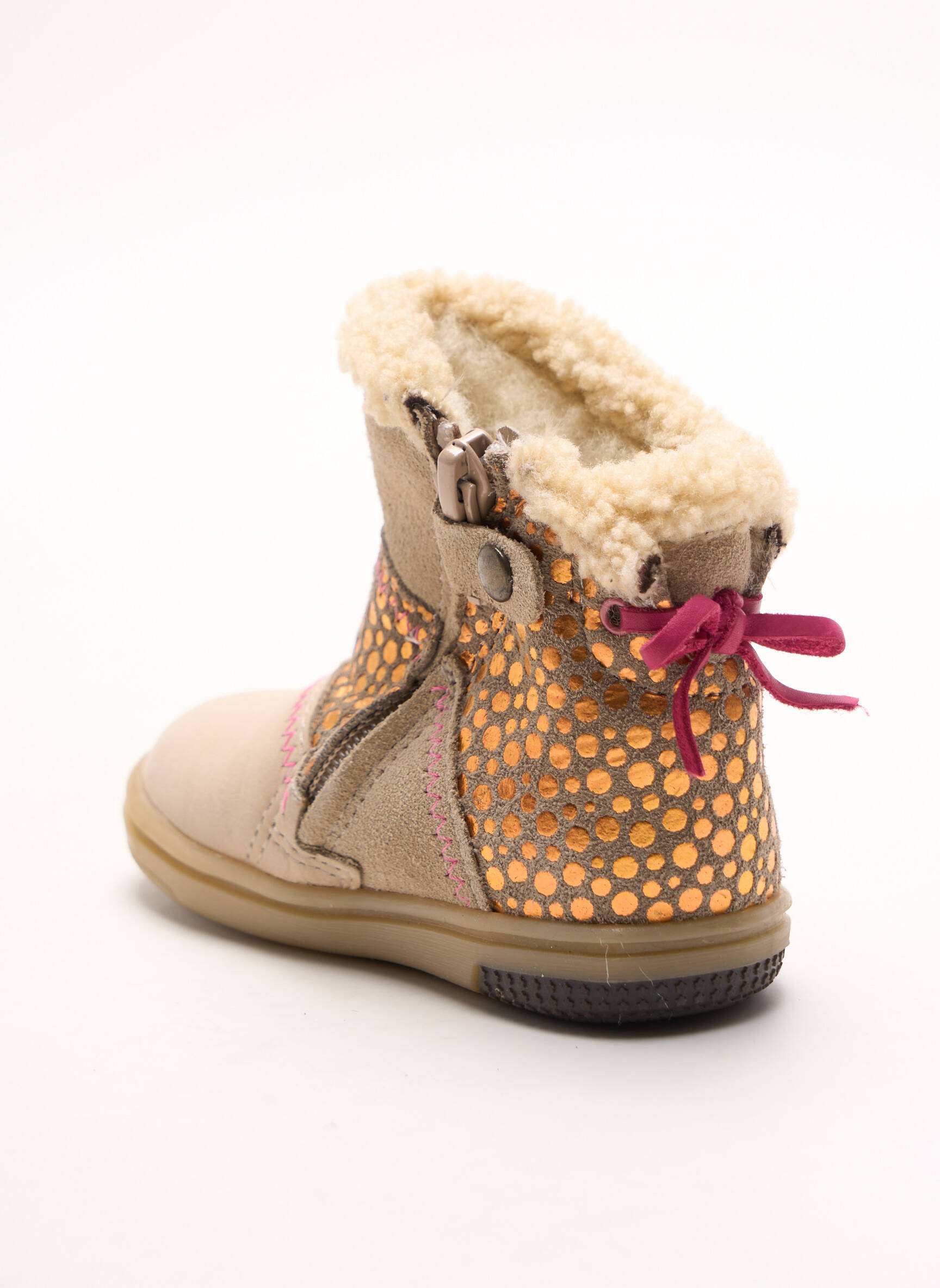 Noel Bottines Fille couleur beige