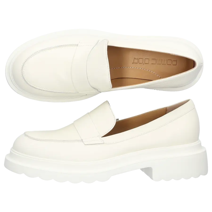 Pomme D`OR - Loafer 2949A Kalbsleder - weiß