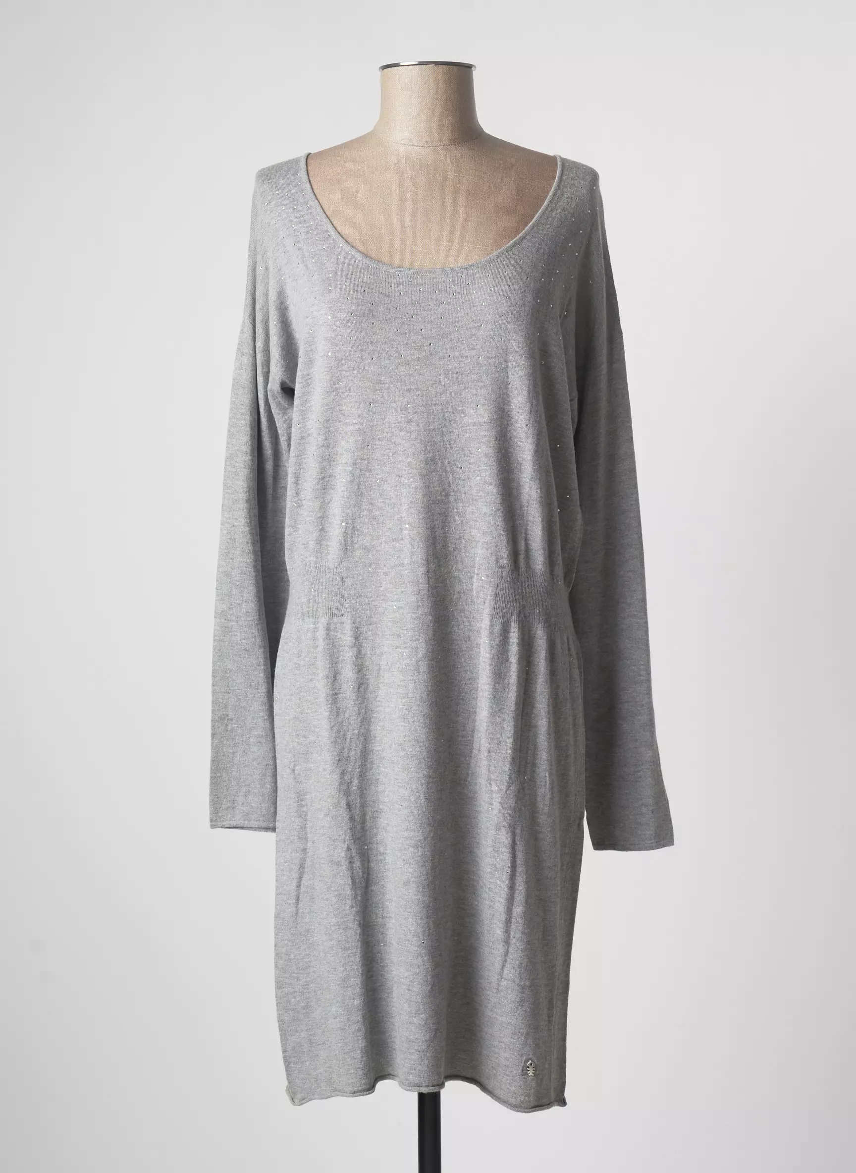 Diplodocus Robes Pulls Femme couleur gris