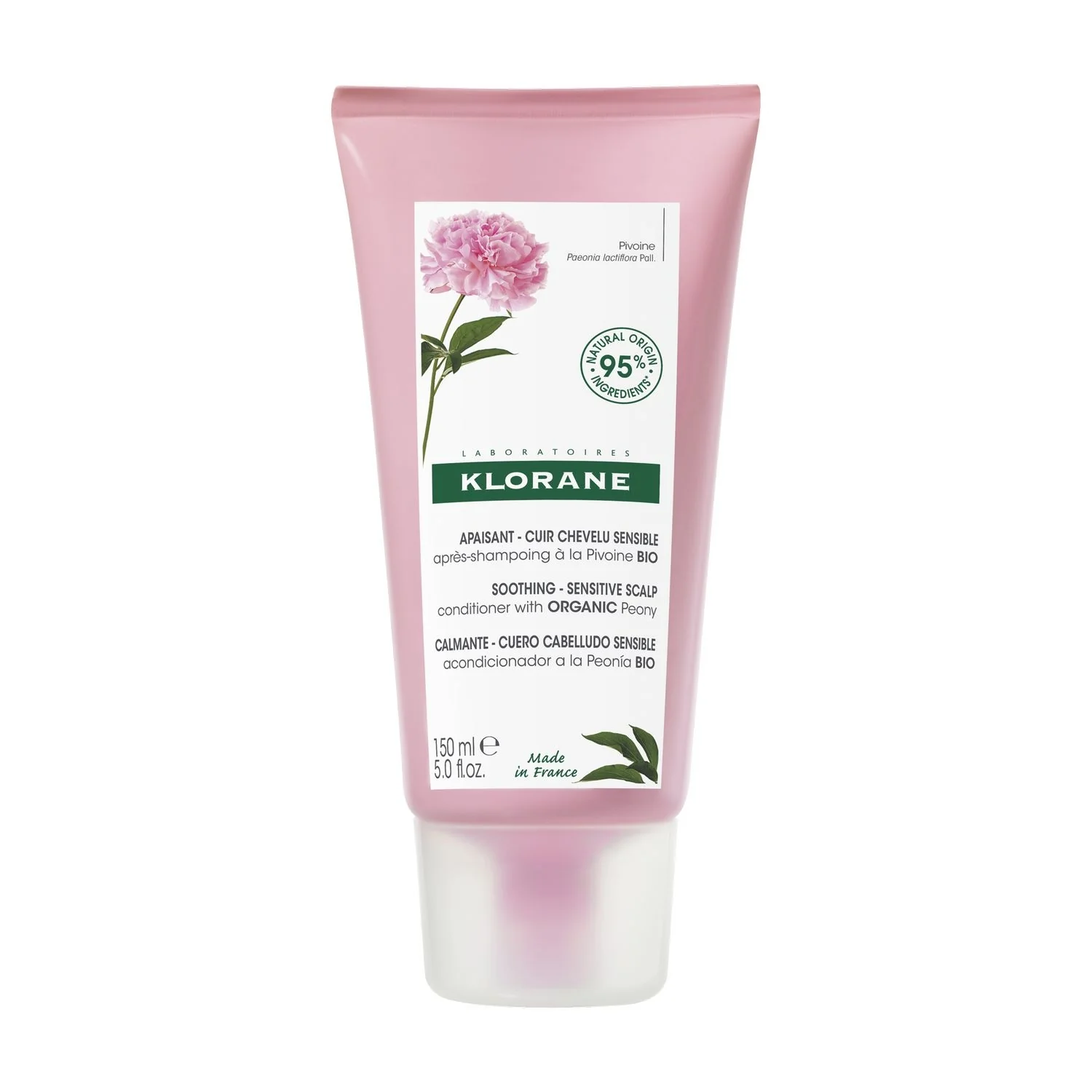 Acondicionador orgánico de peonía - Acondicionador suave para el cabello