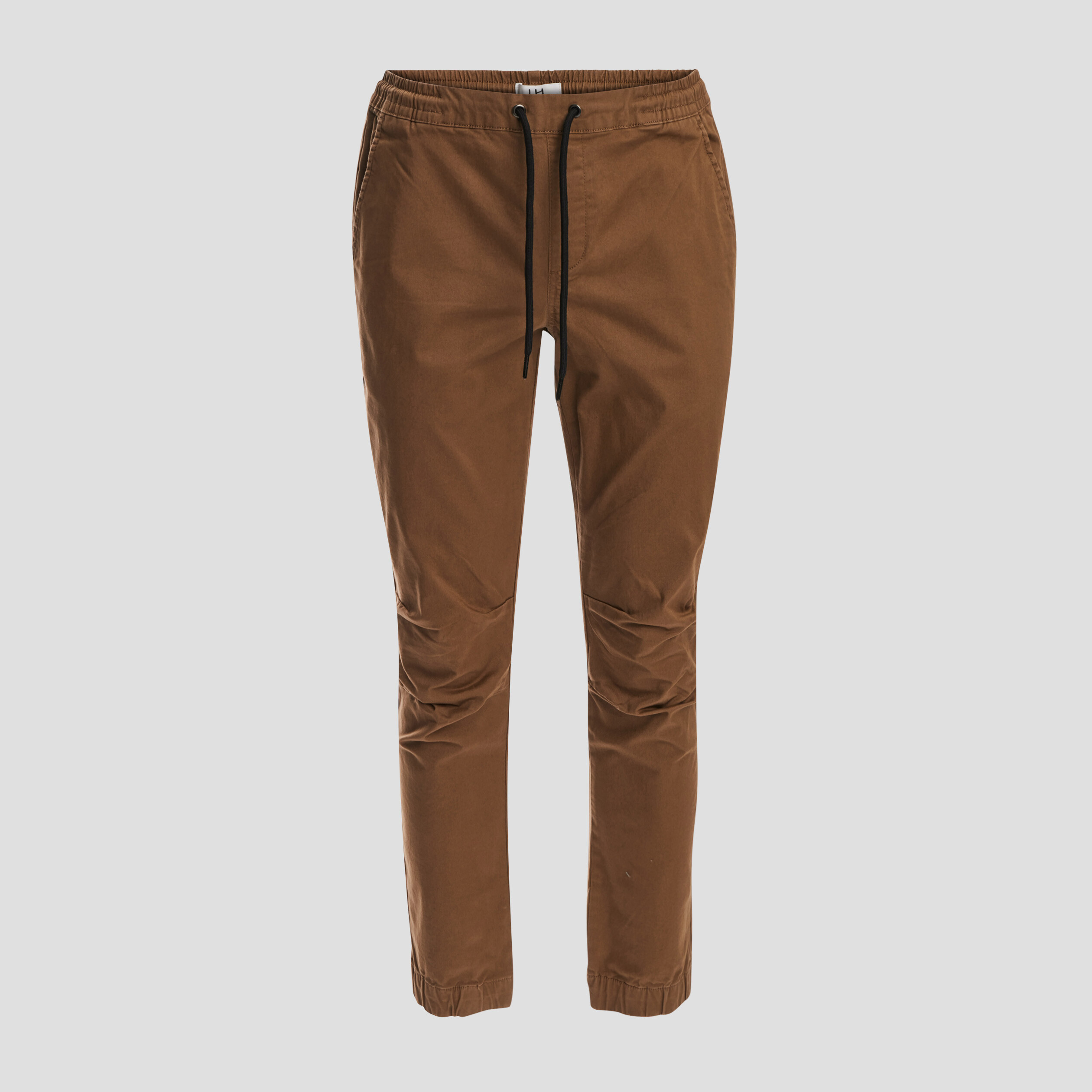 Pantalon jogpant marron cognac homme | La Halle