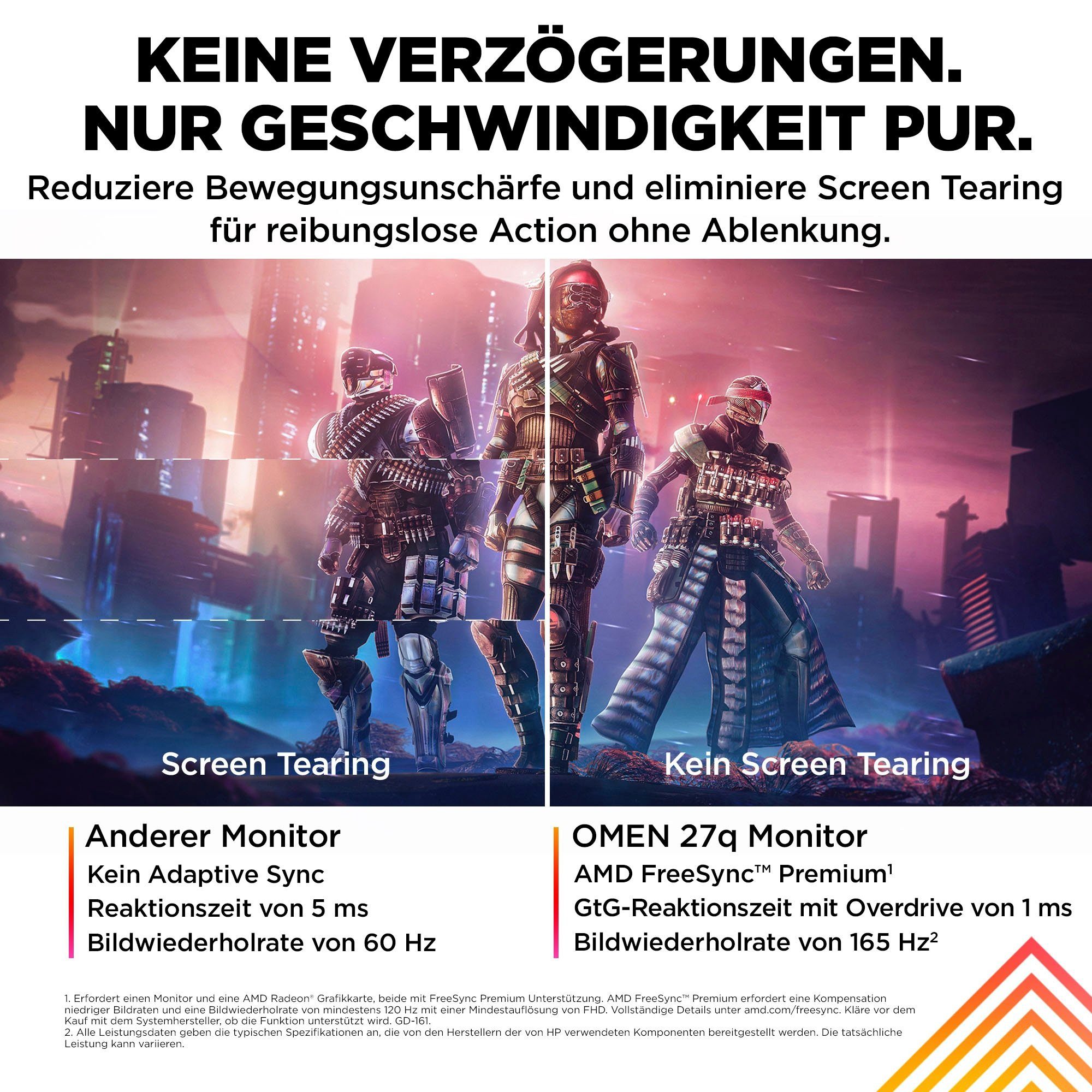 HP OMEN 27q (HSD-0156-A) Gaming-Monitor (68,6 cm/27 