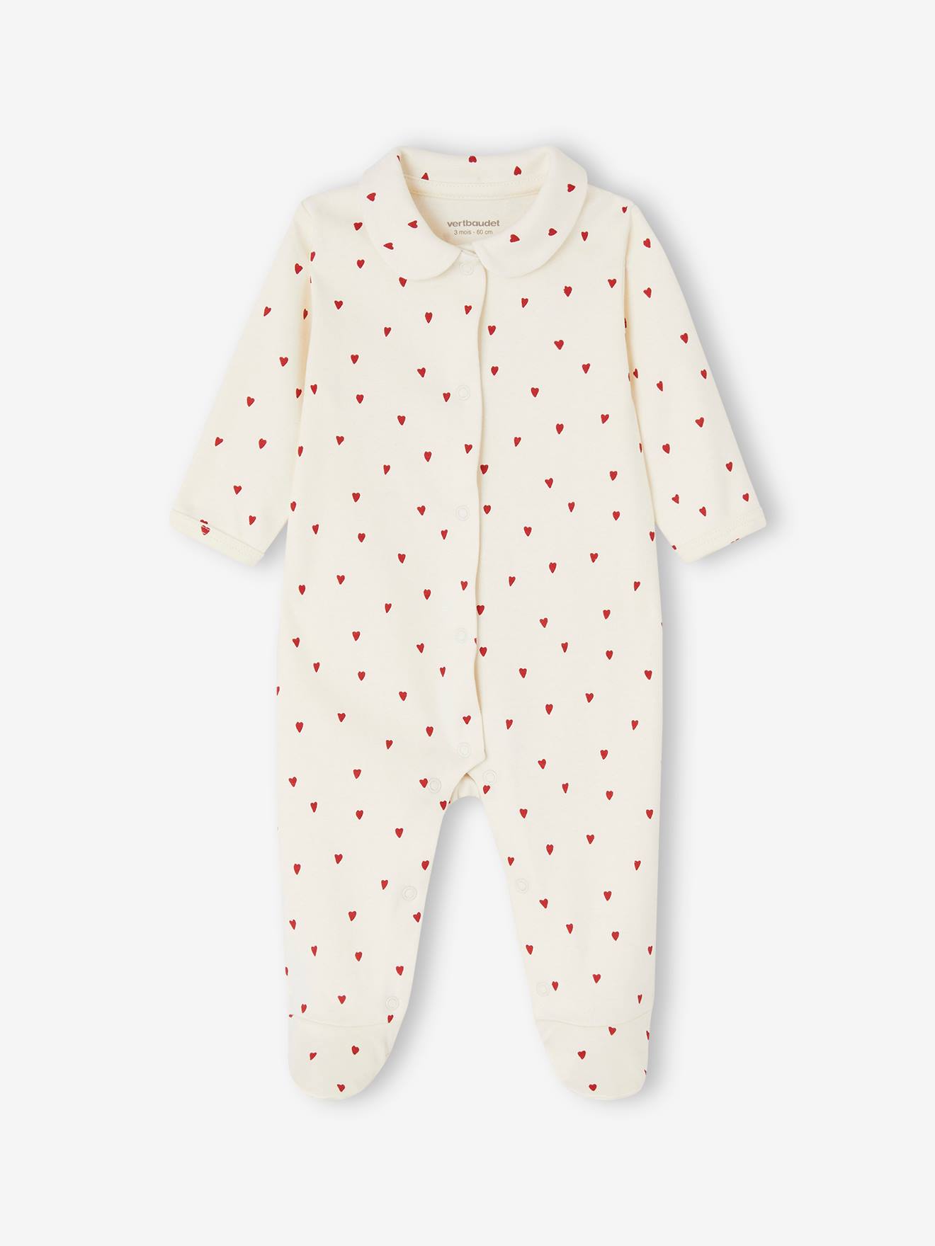 Vertbaudet 3er-Pack Baby Strampler aus Interlock Oeko-Tex - nachtblau