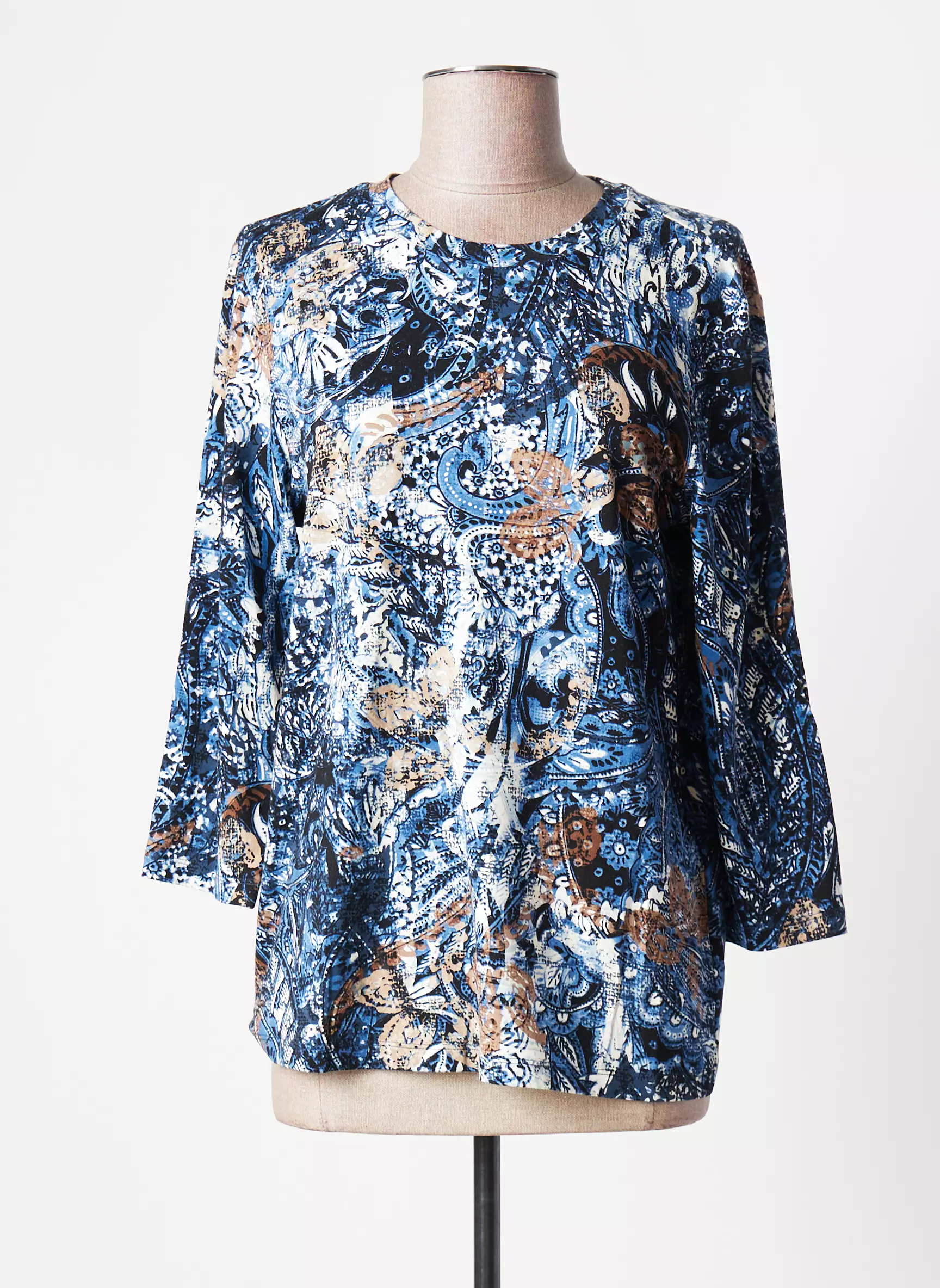 Brandtex Tshirts Femme couleur bleu
