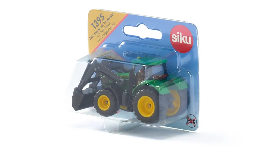 SIKU 1395 Super - John Deere mit Frontlader