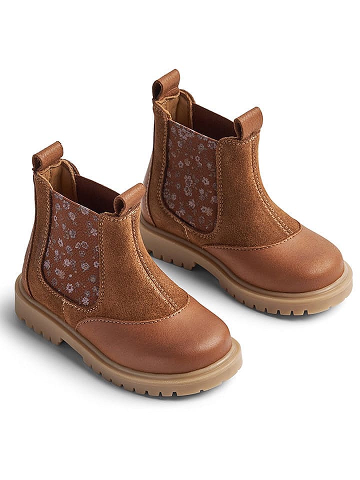 Wheat Leder-Chelsea-Boots in Braun günstig kaufen 27