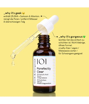 Geek & Gorgeous 101 Porefectly Clear Gesichtsserum-30 ml