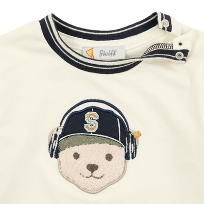 T-Shirt langarm, beige für Jungs