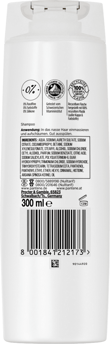 Shampoo Vita Glow Glatt & Seidig, 300 ml