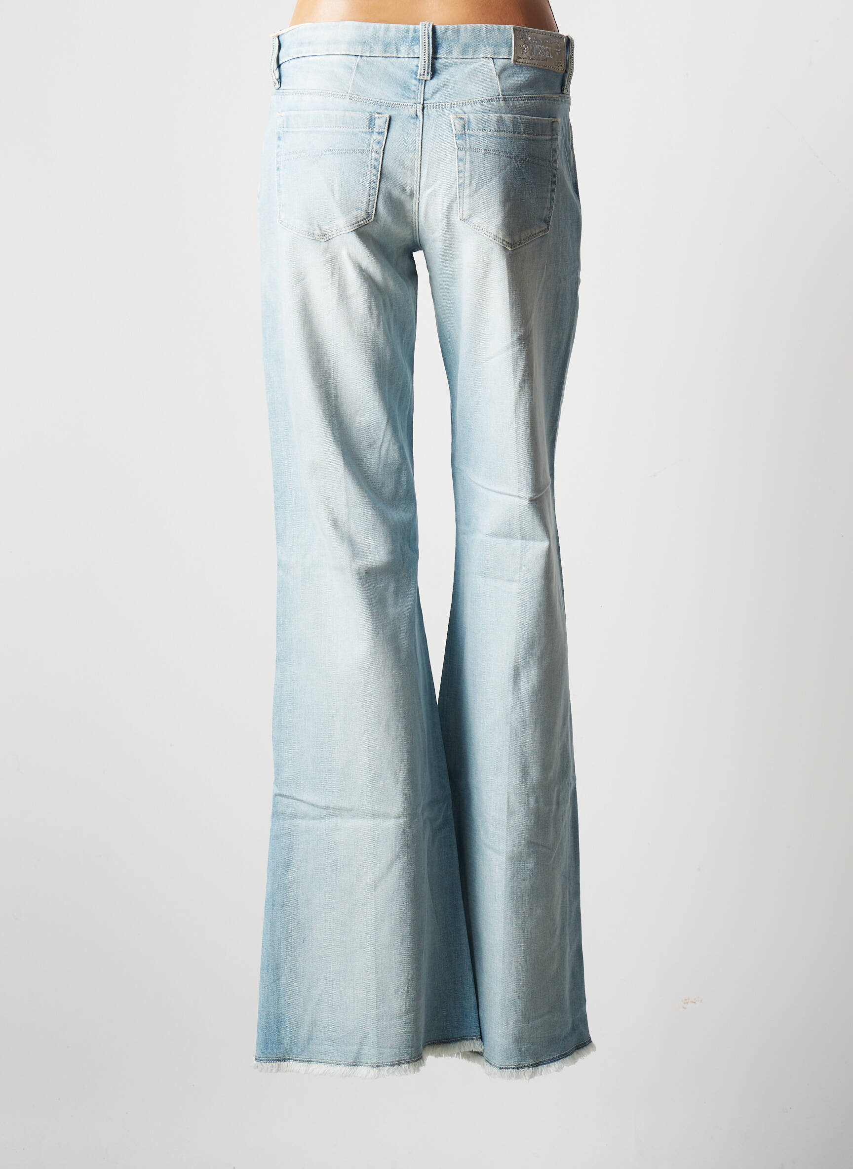Diesel Jean Flare Femme couleur bleu